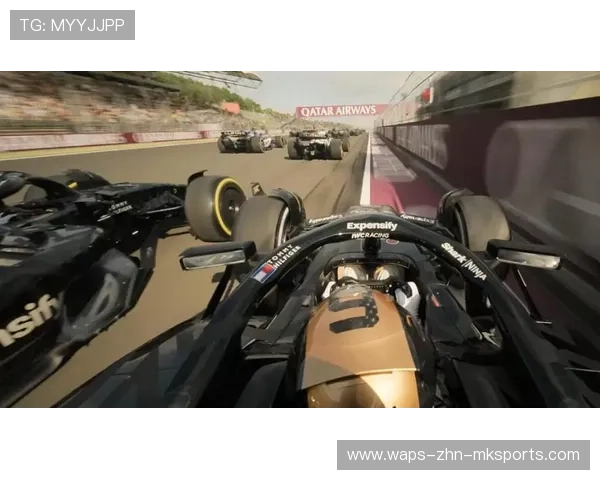 赛车高速追逐宛如电影镜头